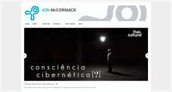Desktop Screenshot of jonmccormack.info